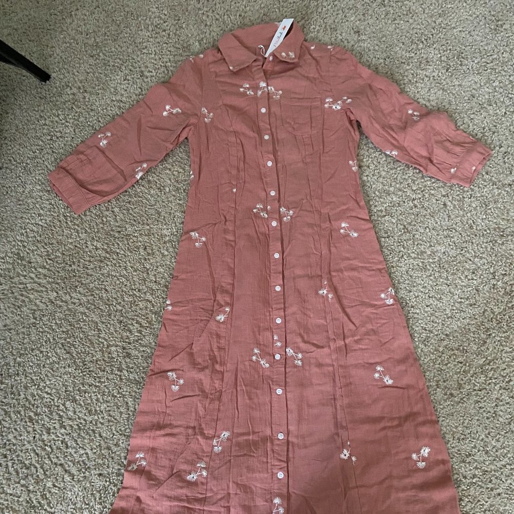 Maxi Embroidery Dress